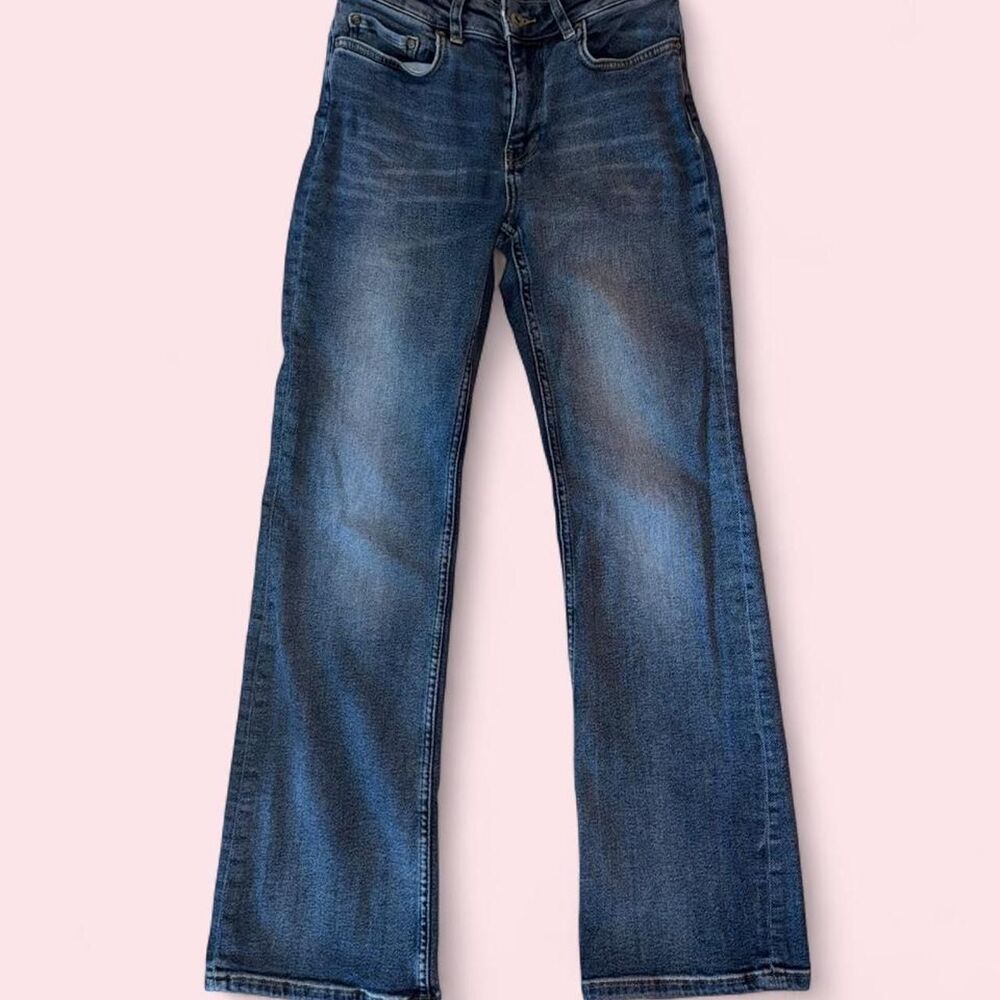 Dixie Women's Blue and Navy Jeans